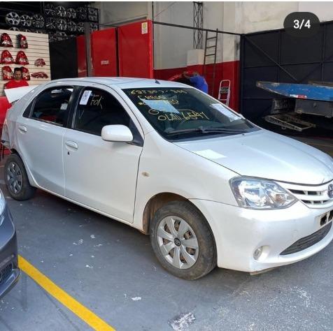 Sucata Toyota Etios Sedan 1.5 Para Vendas de Peças,Motor,Câmbio - Foto 3