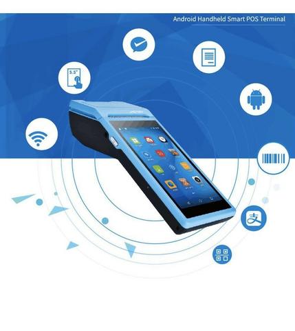 Terminal POS Wifi 3g Bluetooth Android impressora