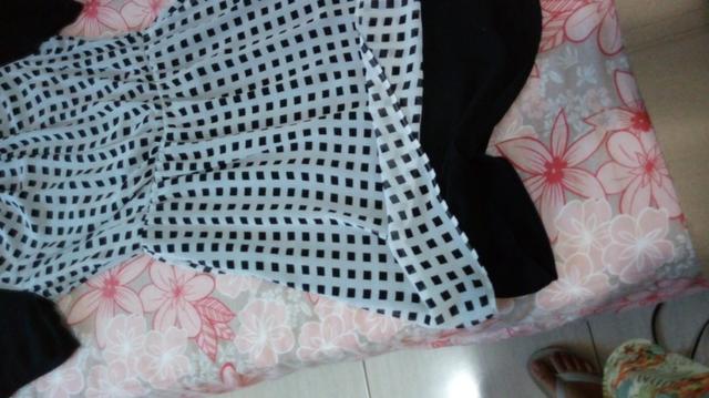 Vestido Estampado Quadricular - Foto 4