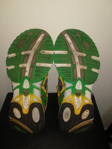 Tênis K-Swiss Kona Flag Brasil - Usado - Foto 4