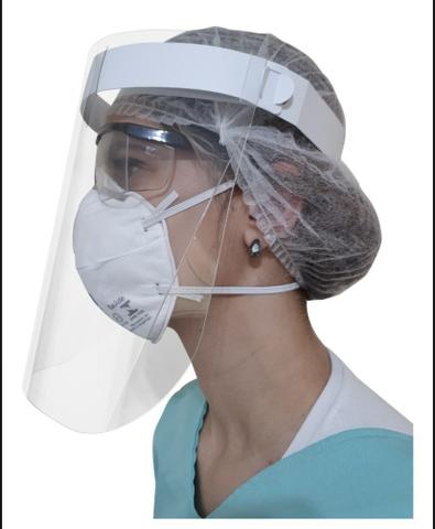 Máscara de proteção facial shield - Foto 3