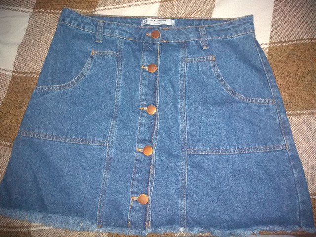 saia jeans tamanho 44