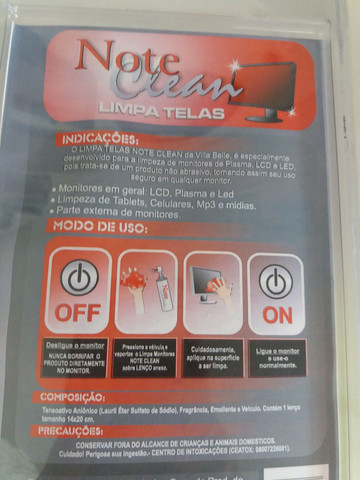 LIMPA TELAS DE MONITOR E CELULAR E CAMERAS  - Foto 4