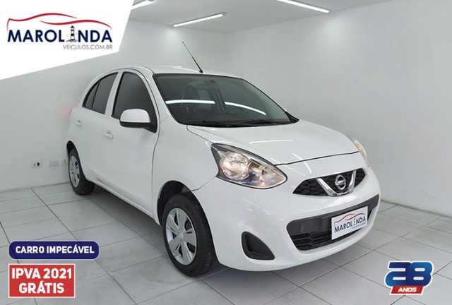 NISSAN MARCH S 1.0    IMPECÁVEL    MANUAL FLEX 2019