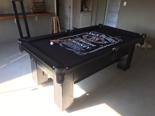 Mesa de Bilhar Preta Tx Personalizada Jack Modelo WDK3232