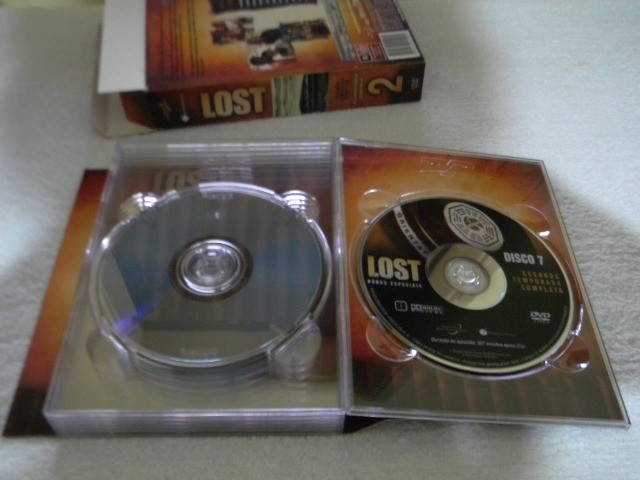  Dvd Box Lost 2° Temporada (7 Dvds) Original Impecável! - Foto 5