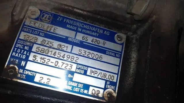 caixa iveco deily 6 marchas - Foto 3