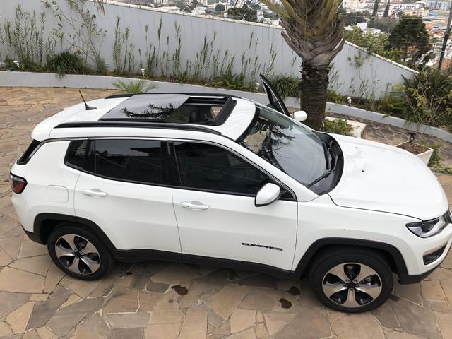 Jeep Compass,4x4, diesel, teto solar - Foto 6
