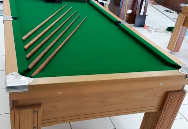 Mesa de Bilhar | Sinuca | Pebolim | Carteado | Jantar | Comercial Mod fd851415
