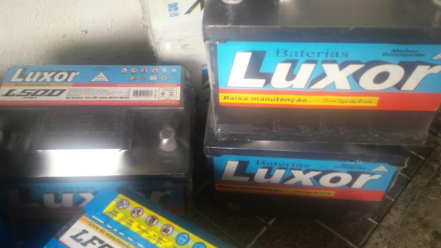 Bateria Luxor 50 Ah com Prata caixa de 60 amperes Flex com Inmetro selada