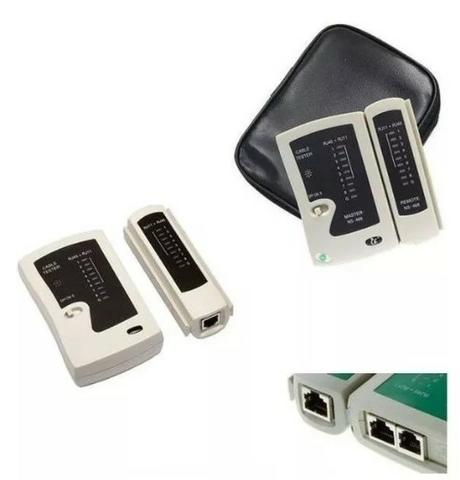 (NOVO) Testador De Cabo De Rede Rj45 E Rj11 Xt-6003 Xtrad - Foto 2