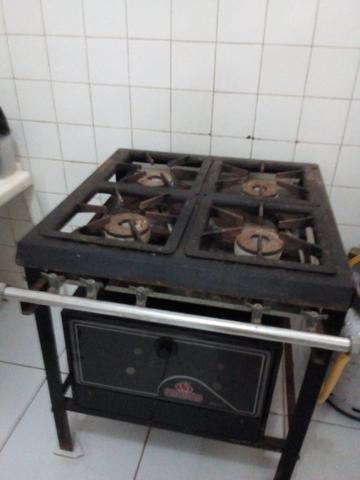 Fogão industrial + forno