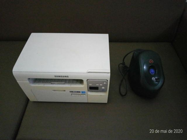 Impressora Multifuncional a laser monoc. Samsung SCX-3405W c/ WiFi e estabilizador 1000w - Foto 2