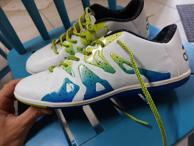 chuteira society adidas verde limao