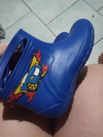 bota de chuva infantil menino