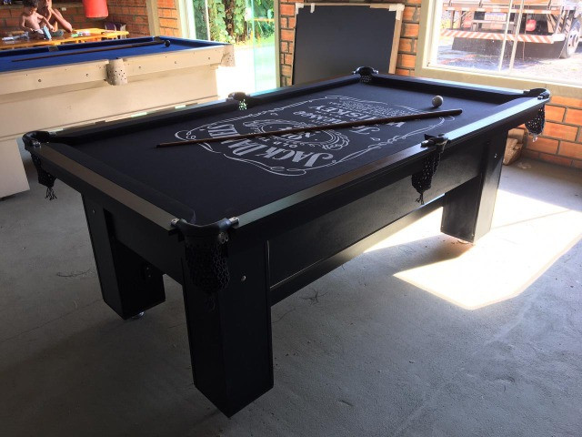 Mesa de Bilhar Preta Tx Personalizada Jack Modelo WDK3232 - Foto 5