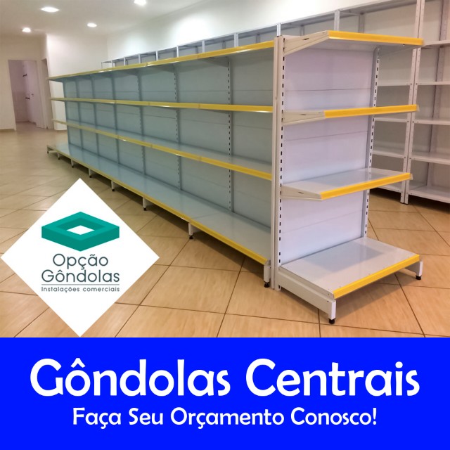 Gôndolas Centrais Novas | Estante de Ferro - Foto 2