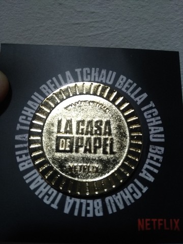 Moeda comemorativa série La Casa de Papel - Foto 3