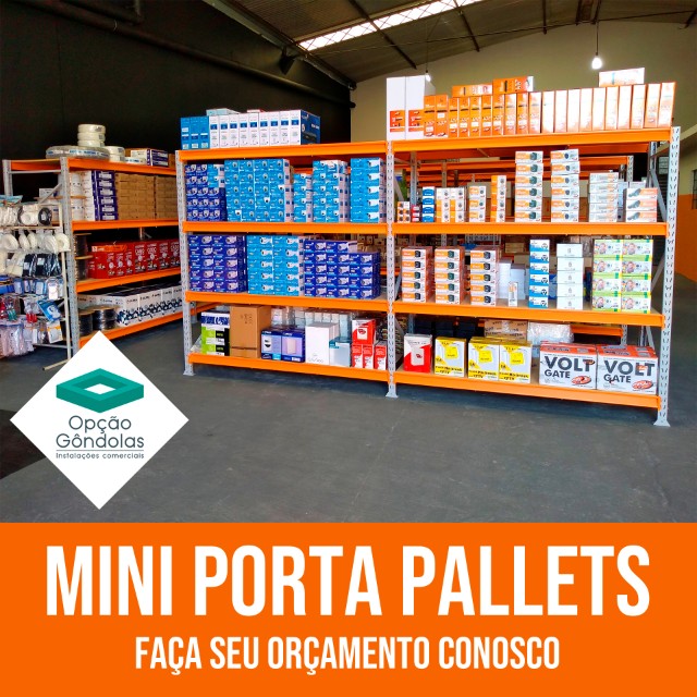 Mini Porta Pallets Novos