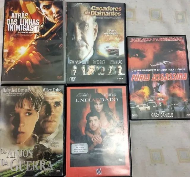 DVD Filmes Original 5 Unidades  - Foto 2