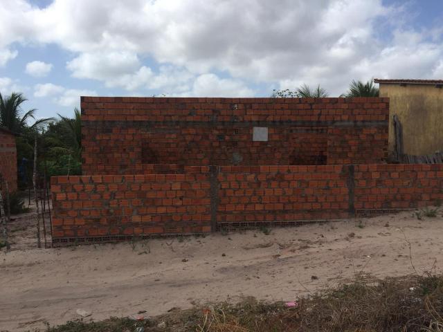 Terreno com casa iniciada r$15.000,00