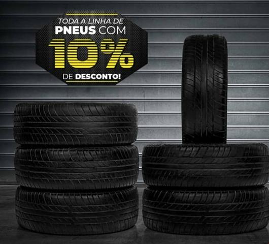 Promoção de pneus novos 10%OFF