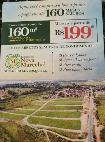 Loteamento nova marechal , a partir de 199 mensais