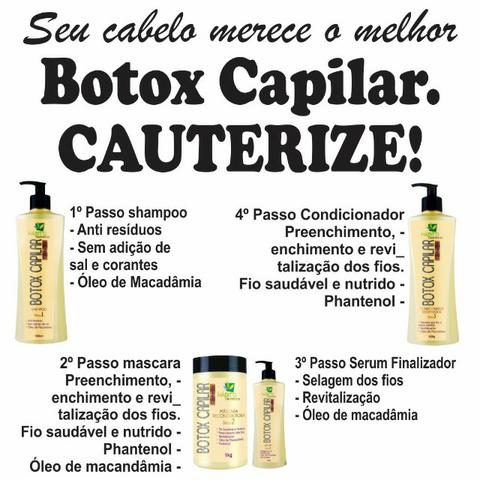 Kit para Cabelos Extremamente Danificados Hábito Cosméticos Botox Capilar 76509 - Foto 3