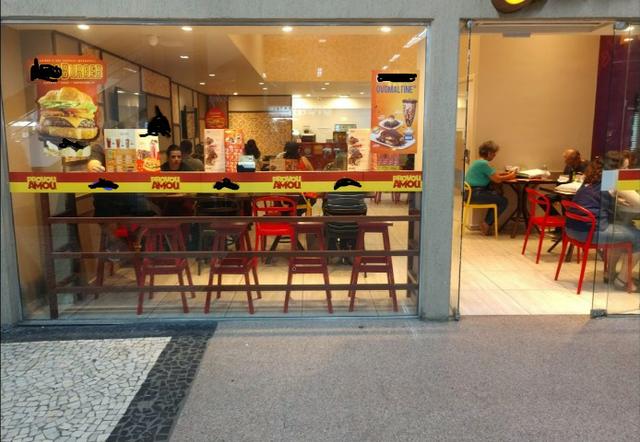 Repasse de loja especializada em croissants recheados