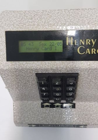 Relógio Ponto Henry Card I