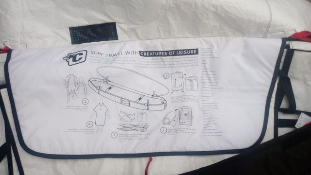 Capa e Quilhas de Pranchas de Surf