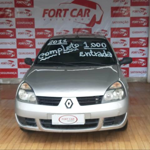 Clio, completo, 1mil de entrada e 48x 509 - Foto 2