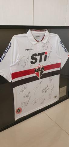 Camisa Autografada Emoldurada SPFC 2013