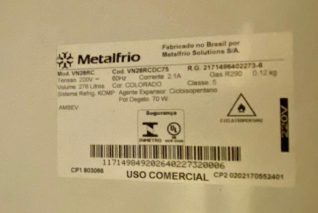 Cervejeiro 276 Litros Metalfrio - Colorado - Foto 4