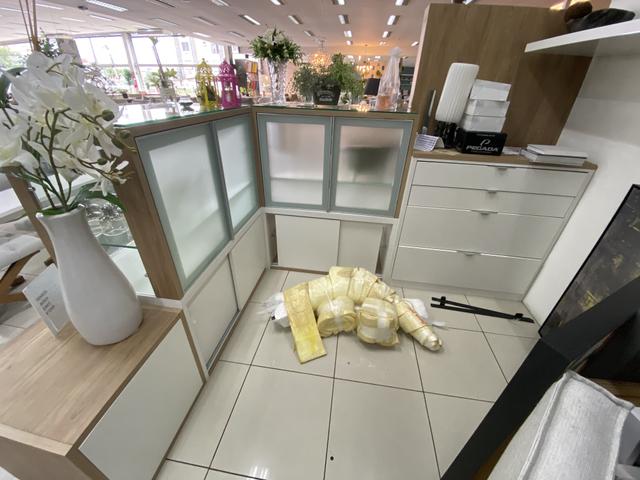 Quiosque para vendas em shopping