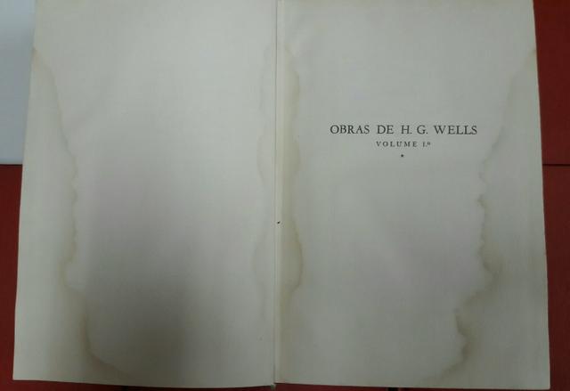 Livros Obras de H.G. Wells volumes 1 ao 10 - Foto 3