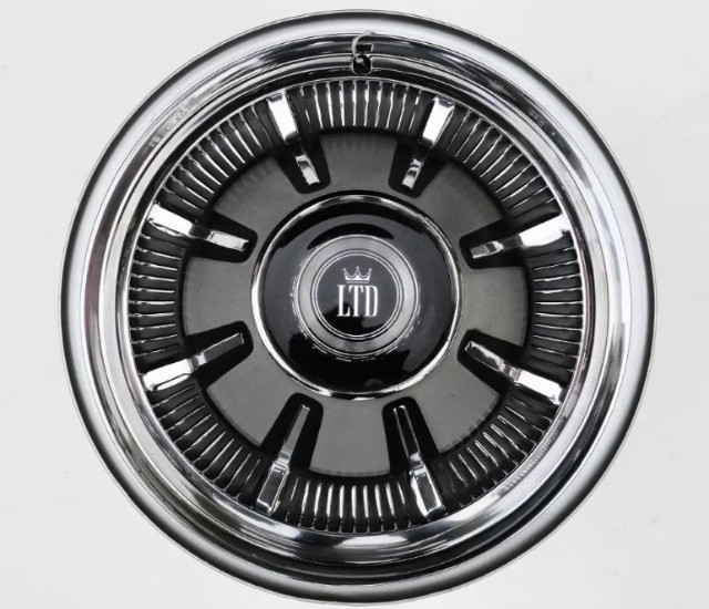 Roda Com Calota Ford Ltd 69 À 70 Aro 15 Tala 5 Original - Foto 4