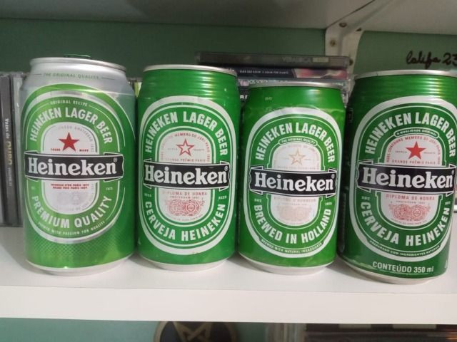 Lote Coleção de Latas Cervejas Importadas Holanda Anos 90 - Foto 5