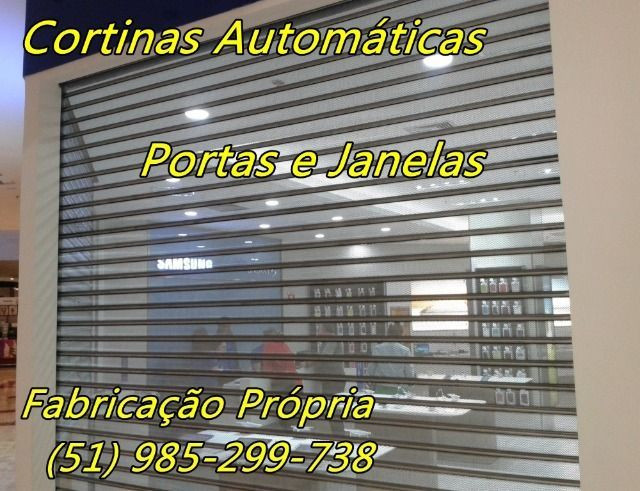 Janelas Portas e Cortinas de Enrolar Automáticas Fábrica em Porto Alegre - Foto 5