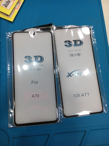 Película 3D Vidro Samsung A70 e A71 