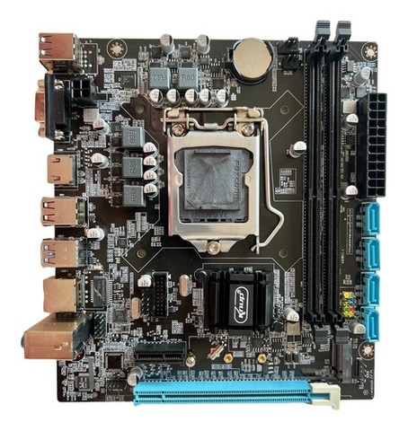 Placa Mãe LGA1151 Chipset LAN 100/1000 Intel H110 32GB USB 3.0 Kp-H110 - Foto 2