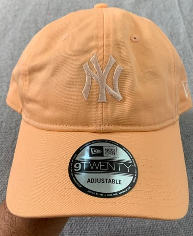 Boné New Era Strapback New York Yankees Classic Laranja 100% Original