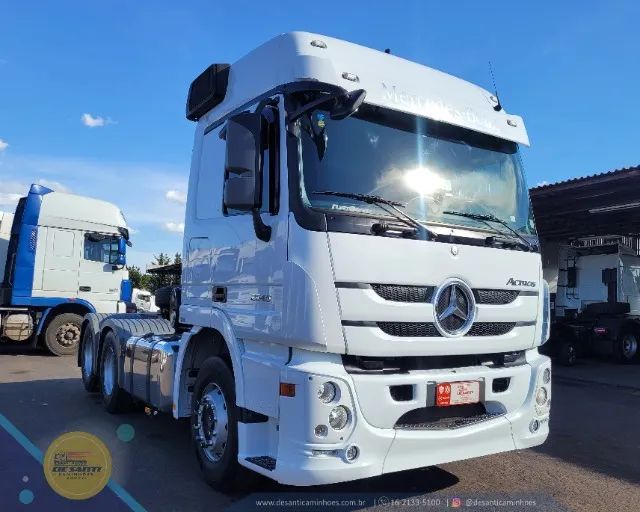 Mercedes Benz Actros 2546 6x2 Ano 2020/20 Teto Alto