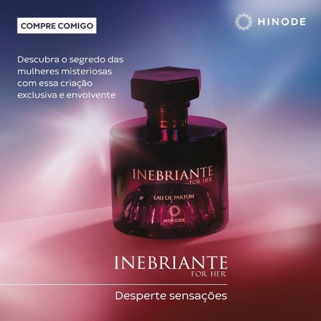 Inebriante For Her Hinode  Fotos dos produtos hinode, Fragrâncias hinode, Hinode  perfumes