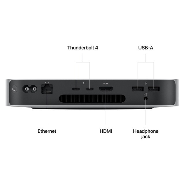 Apple Mac Mini M2 8GB 256gb ssd Silver - Foto 2