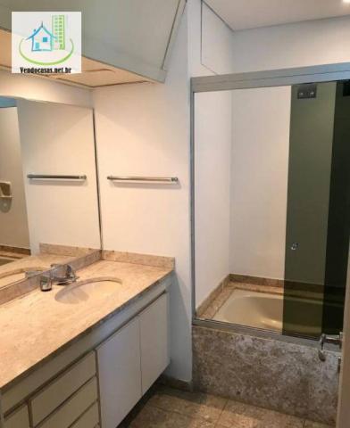 Apartamento com 5 dormitórios para alugar, 541 m² por r$ 23.000/mês - santo amaro - são pa - Foto 16