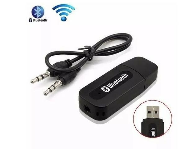 Receptor de sinal bluetooth usb adaptador musica p2 - Foto 5