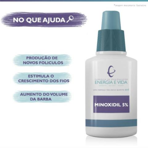 Minoxidil 5% Loção Capilar com Propilenoglicol - 120 ML
