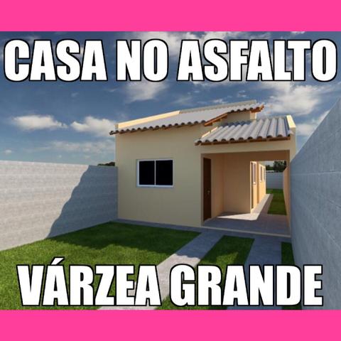 Casa Nova No Asfalto Várzea Grande