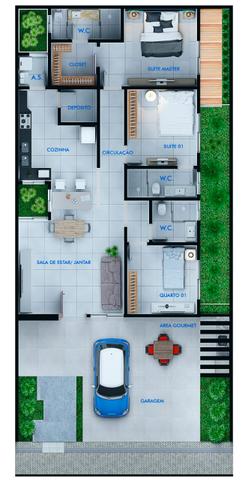 Casa no Condomínio Sol Nascente// aluguel de 3 mil reais - Foto 2
